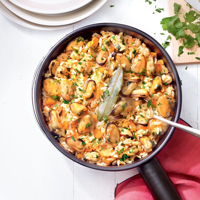 Photo de/du Riz aux moules à l'espagnole par WW