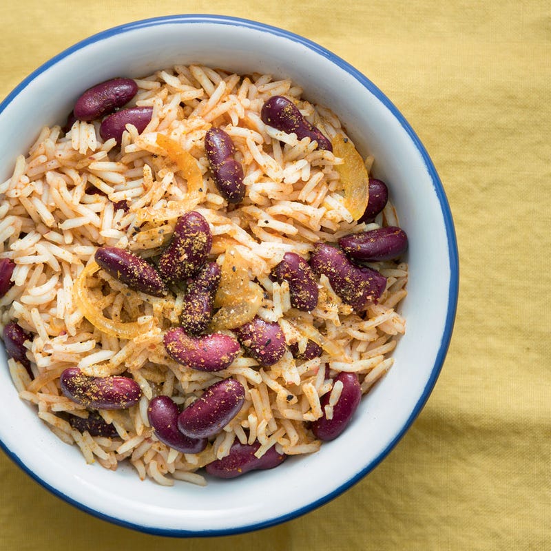 Photo de/du Riz pilaf aux haricots rouges par WW