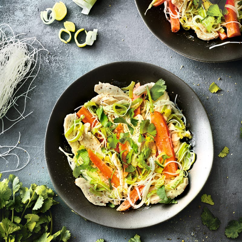 Photo de/du Wok de poulet à la noix de coco par WW