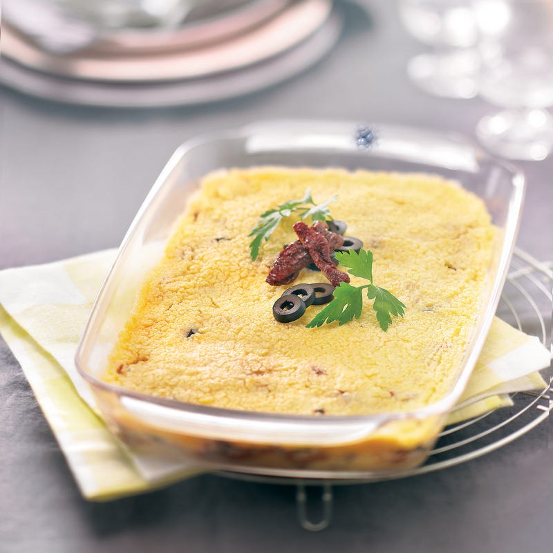 Photo de/du Polenta à la provençale au cœur de poisson par WW