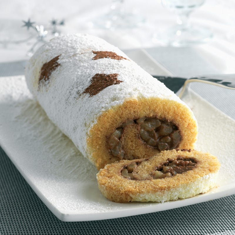 Photo de/du Bûche à la poire et au chocolat par WW
