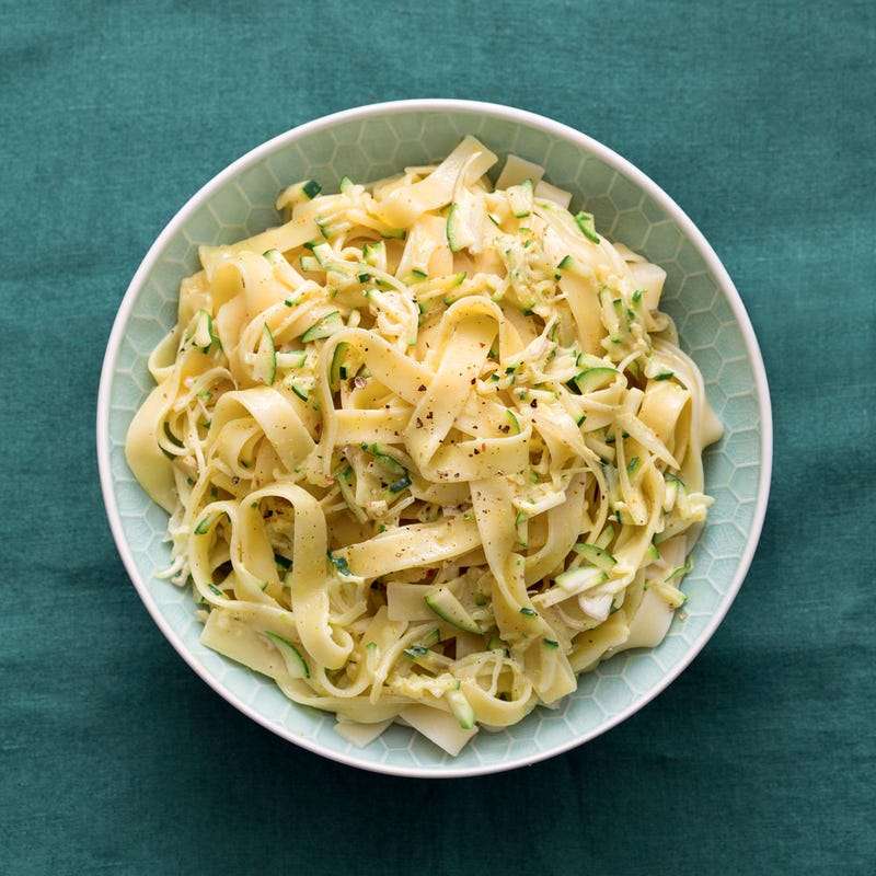 Photo de/du Tagliatelles sauce au yaourt par WW