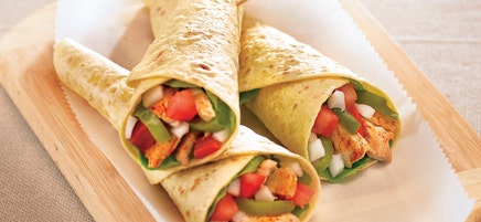 Wraps au poulet