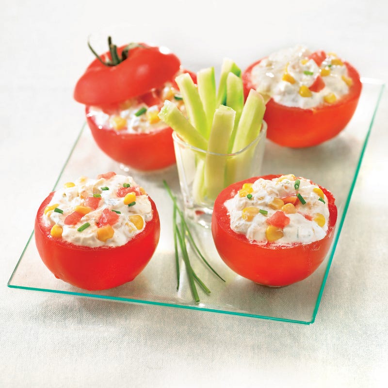 Photo de/du Tomates farcies à cru par WW