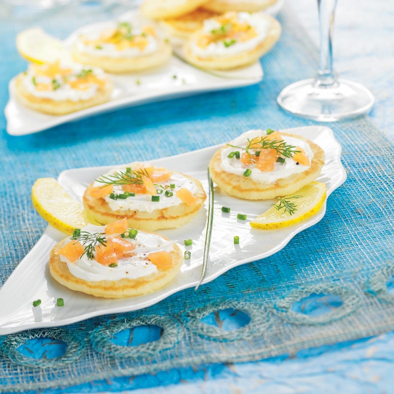 Photo de/du Canapés au saumon fumé par WW