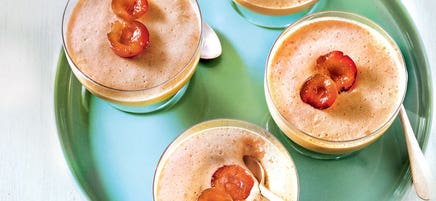 Mousse légère à la mirabelle