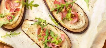 Pizzette à la crème d'artichauts