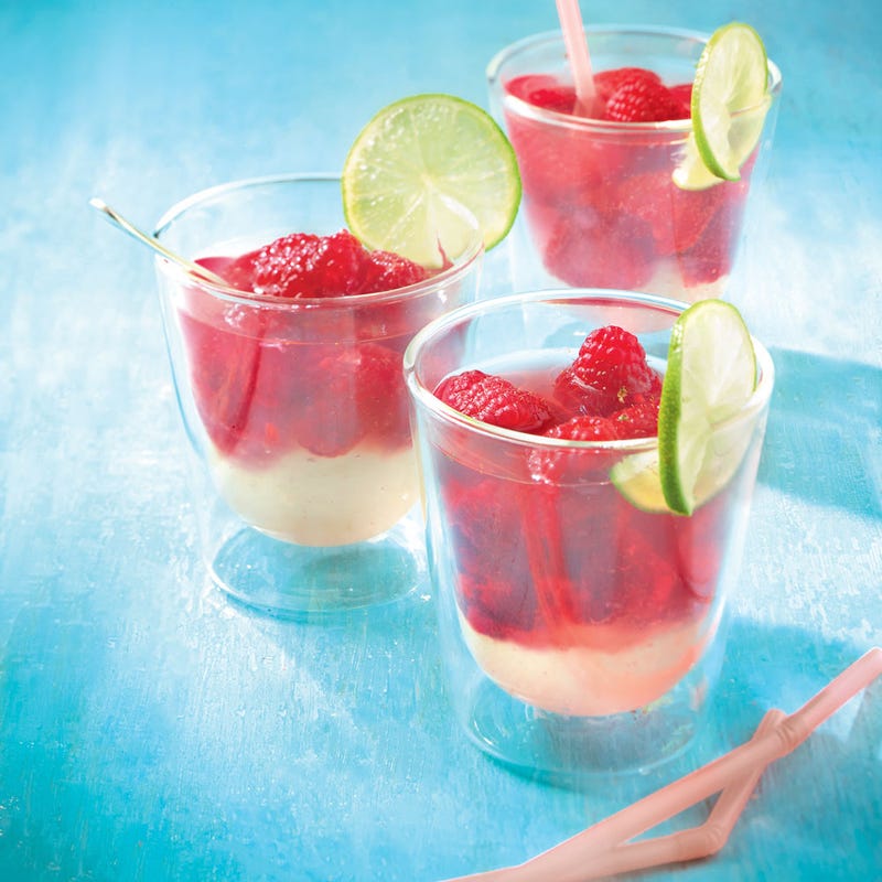 Photo de/du Bubble tea verveine framboise par WW