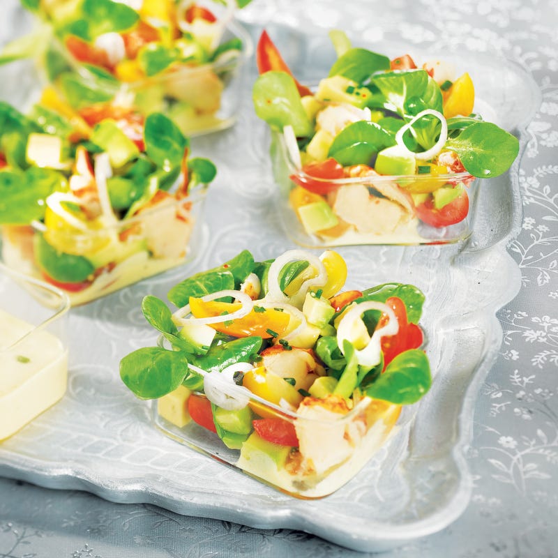 Photo de/du Mâche gourmande au homard par WW