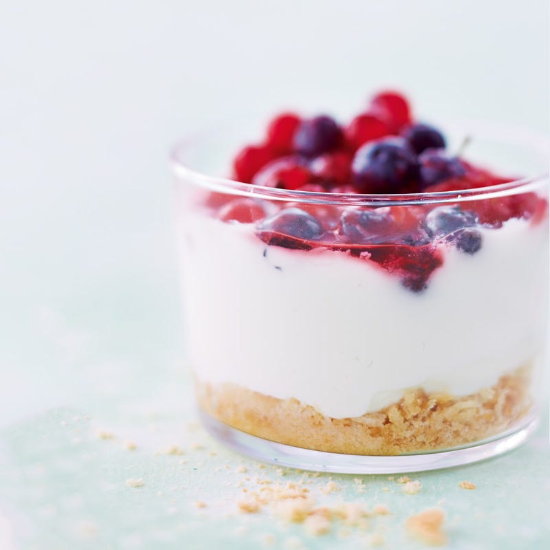 Foto van Cheesecake uit een glas door WW