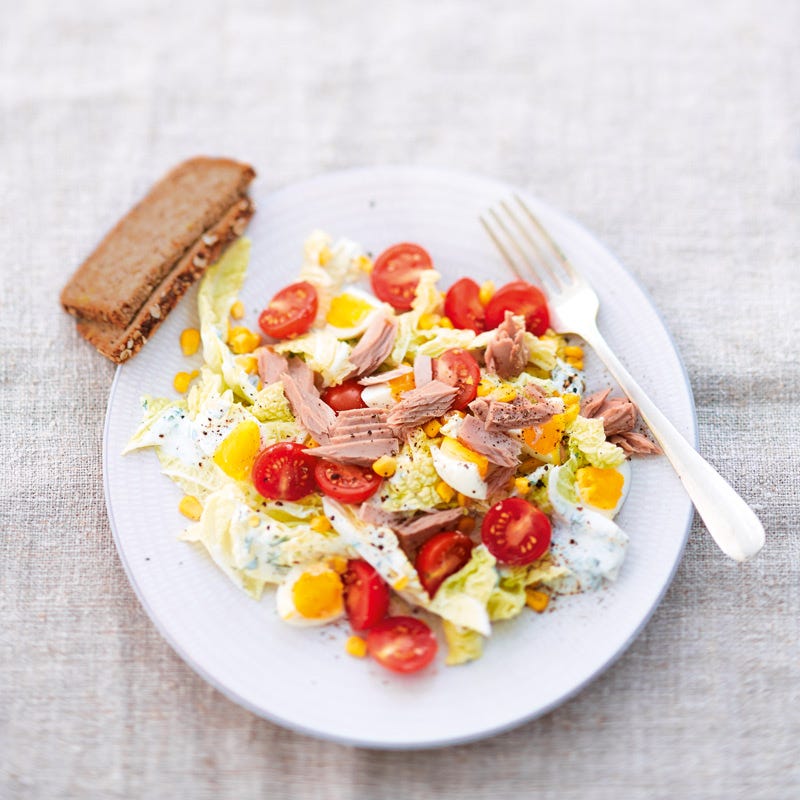 Foto van Tonijnsalade met yoghurtdressing door WW