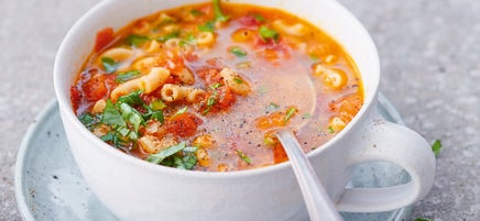 Tomatensoep met pasta