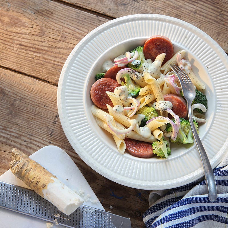 Foto av Örtkryddad pasta med korv från WW ViktVäktarna
