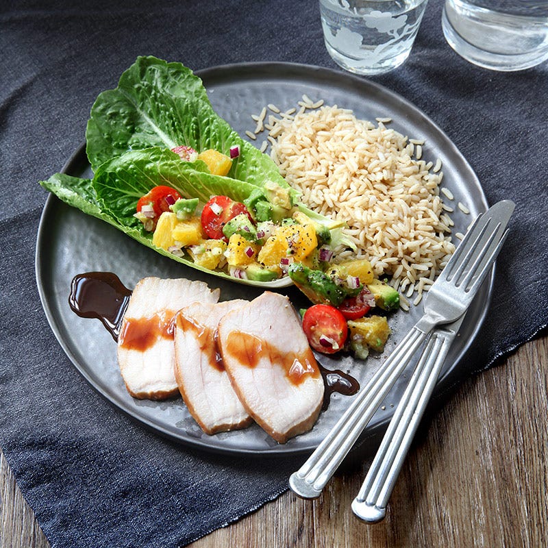 Foto av Helstekt fläskfilé med citrussallad från WW ViktVäktarna