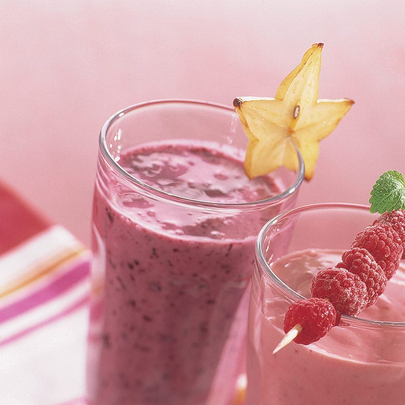 Foto av Yoghurtsmoothie med blåbär och banan från WW ViktVäktarna