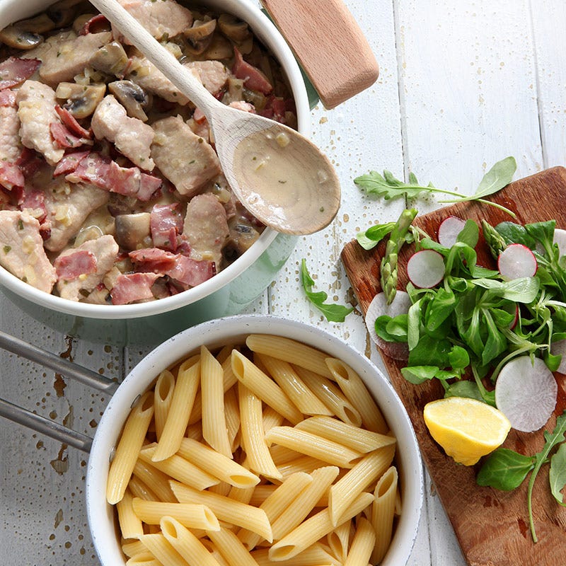 Foto av Dragonfilé med pasta från WW ViktVäktarna