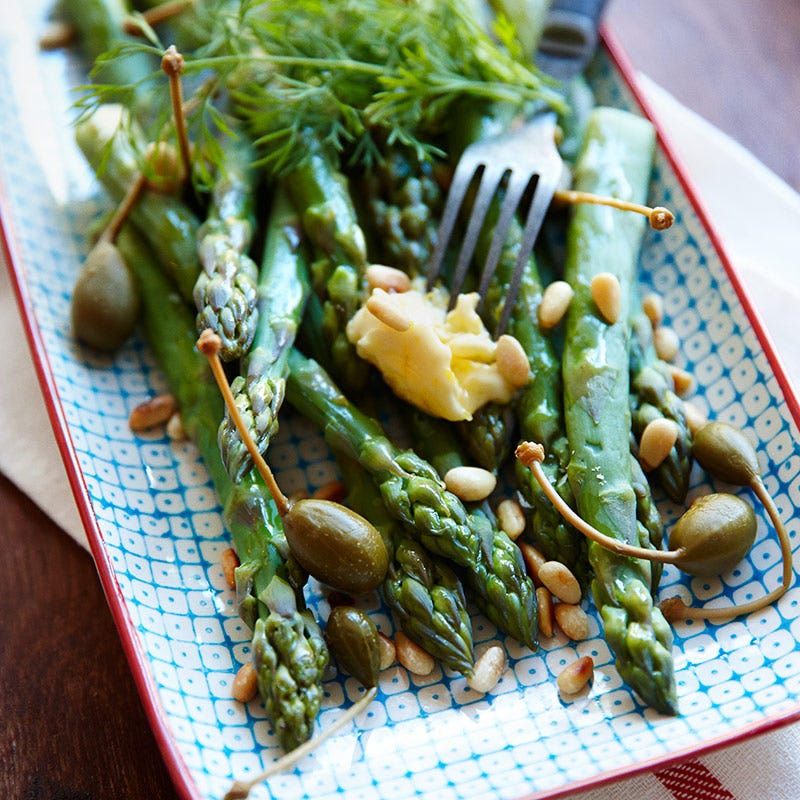 Foto av Sparrissallad med citronsmör från WW ViktVäktarna