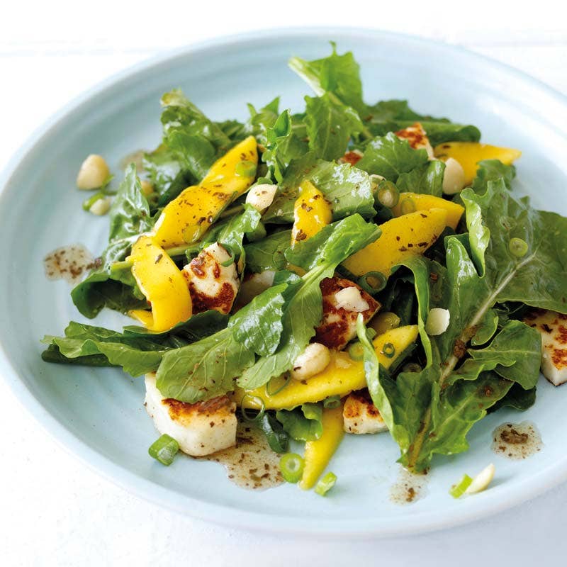 ViktVäktarna - Halloumi med ruccola och mango