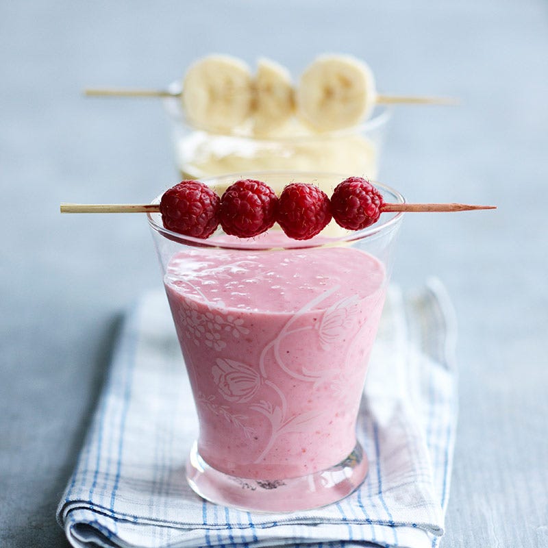 Foto av Hallonsmoothie med kardemumma från WW ViktVäktarna