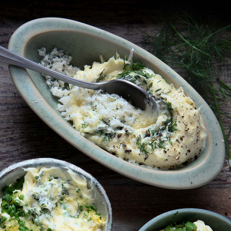 ViktVäktarna - Vispat aromsmör med dill och pepparrot