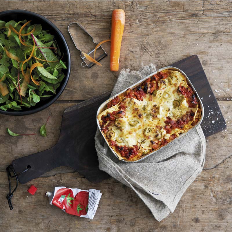 ViktVäktarna - Köttfärslasagne med cottage cheese