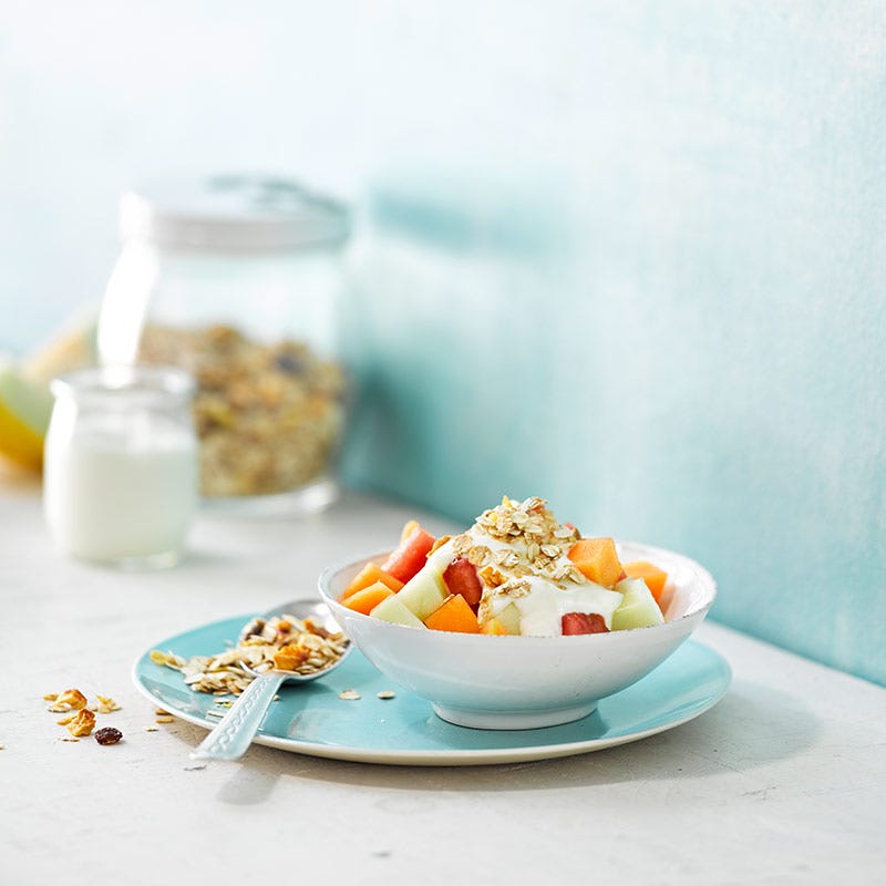 Foto av Yoghurt med melon och müsli från WW ViktVäktarna