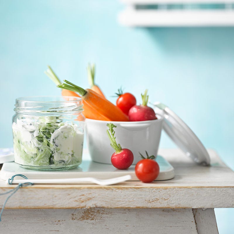 Foto av Tzatziki med grönsaker från WW ViktVäktarna