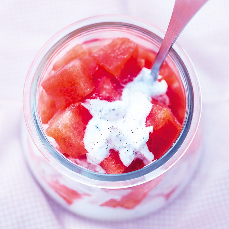 Foto av Vaniljyoghurt med melon från WW ViktVäktarna