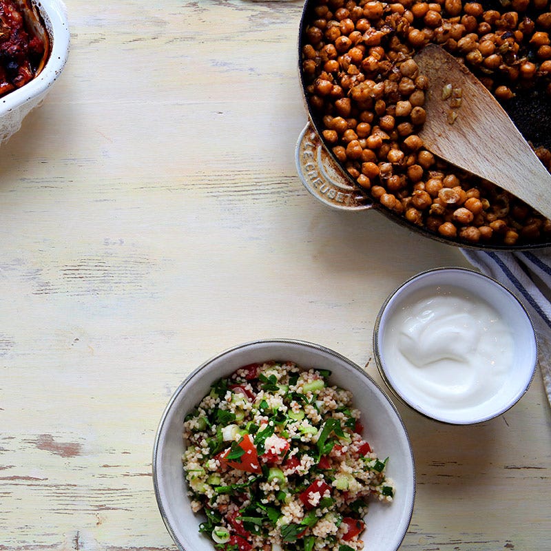 Foto av Frästa kikärtor med tabbouleh från WW ViktVäktarna