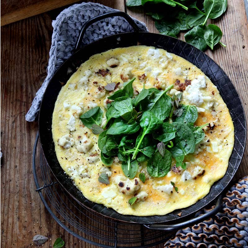 ViktVäktarna - Frittata med blomkål och feta