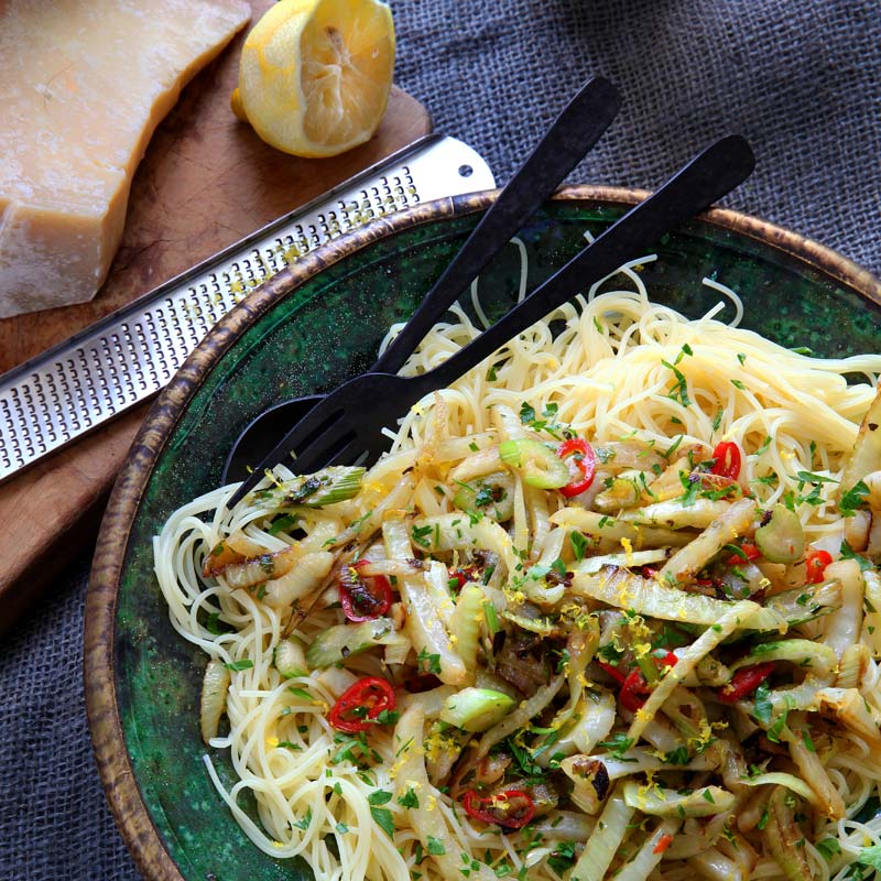 ViktVäktarna - Pasta med fänkål och olivolja