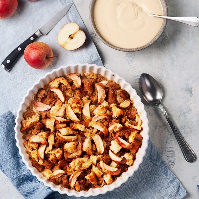 ViktVäktarna - Skånsk äppelkaka med vaniljsås