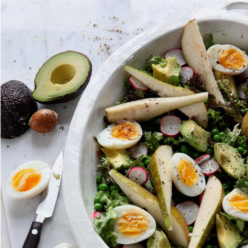 ViktVäktarna - Somrig äggsallad med limedressing