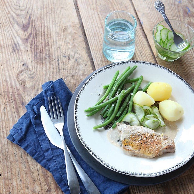 ViktVäktarna - Kotlett med sås och potatis
