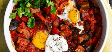 Snabblagad shakshuka