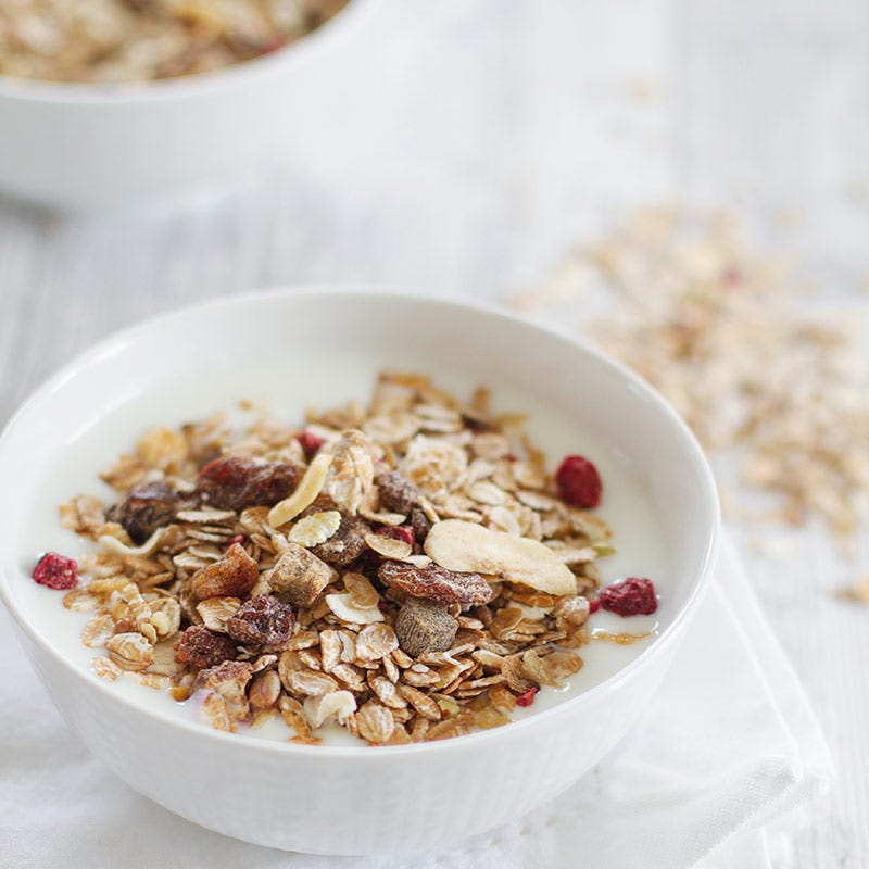 Foto av Fil med banan och müsli från WW ViktVäktarna