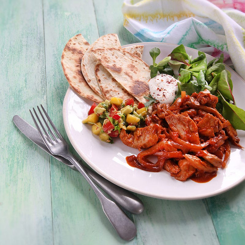 Foto av Tacos med BBQ-Oumph och mangosalsa från WW ViktVäktarna