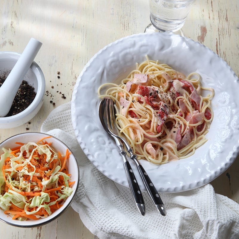 ViktVäktarna - Pasta med skink- och paprikasås