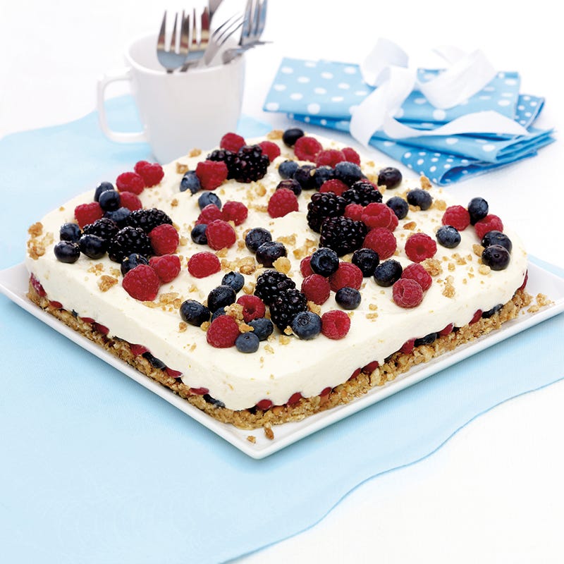 ViktVäktarna - Pannacottatårta med bär