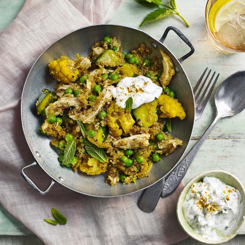 ViktVäktarna - Kyckling med blomkål och quinoa