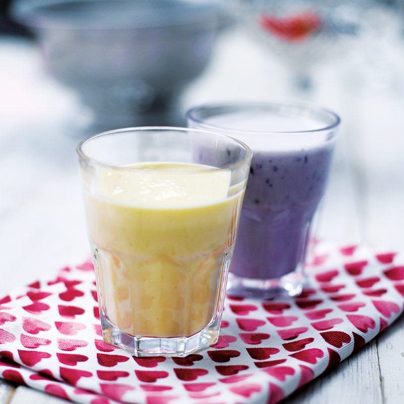 Foto av Blåbär- och jordgubbsshake från WW ViktVäktarna