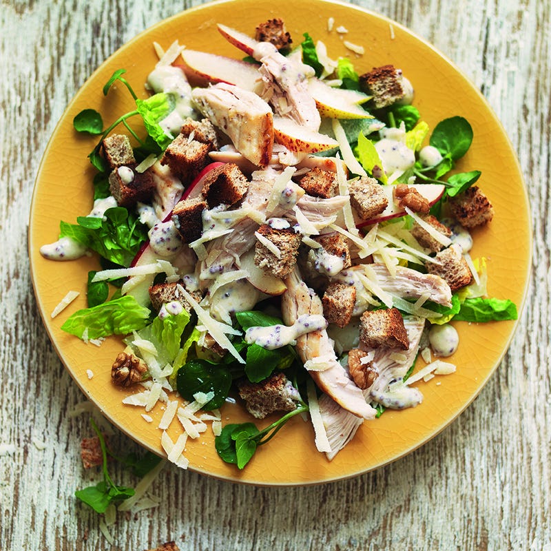 Photo of Chicken Caesar with pear & walnuts by WW