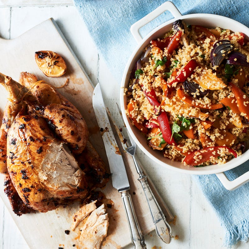 Photo of Harissa roast chicken & bulgar wheat by WW