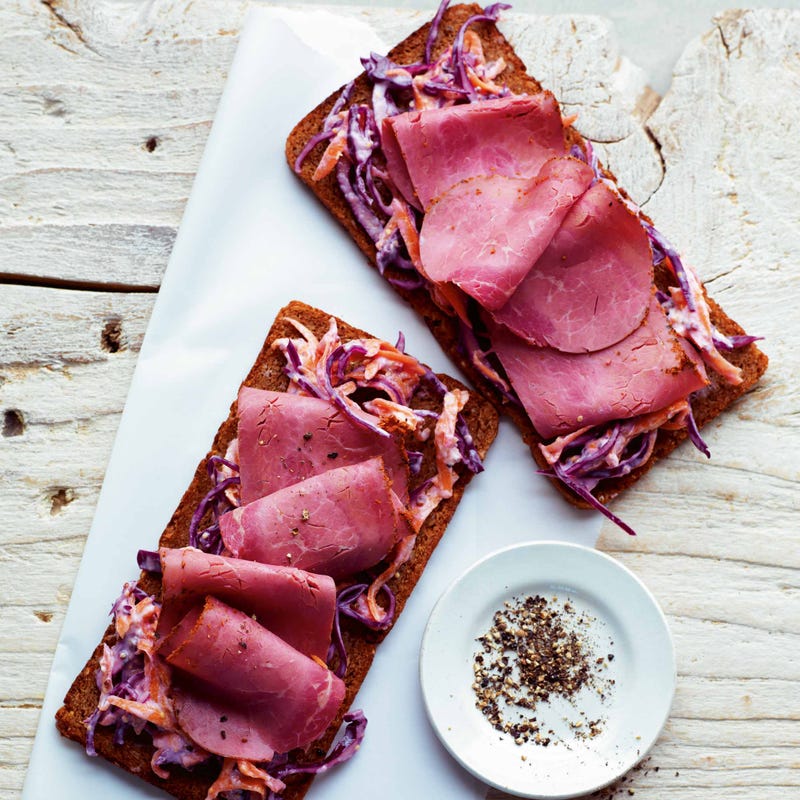 Photo of Pastrami & coleslaw on rye by WW