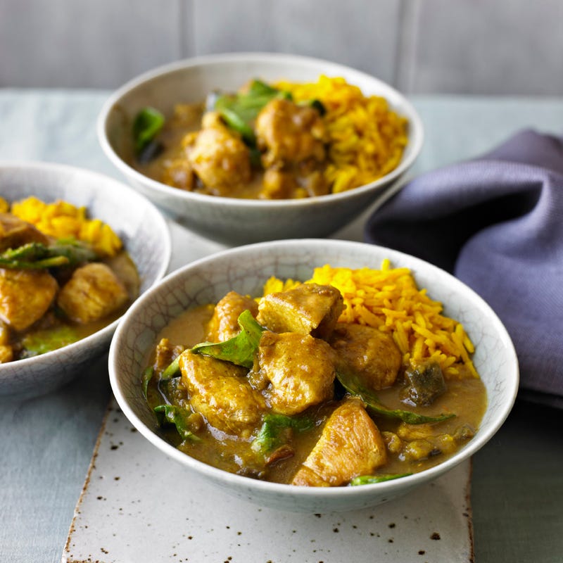Photo of Chicken & aubergine masala by WW
