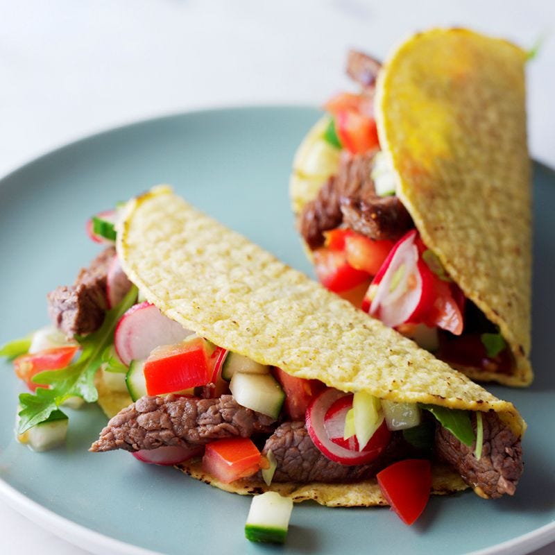 Photo of Spicy Steak Tacos by WW