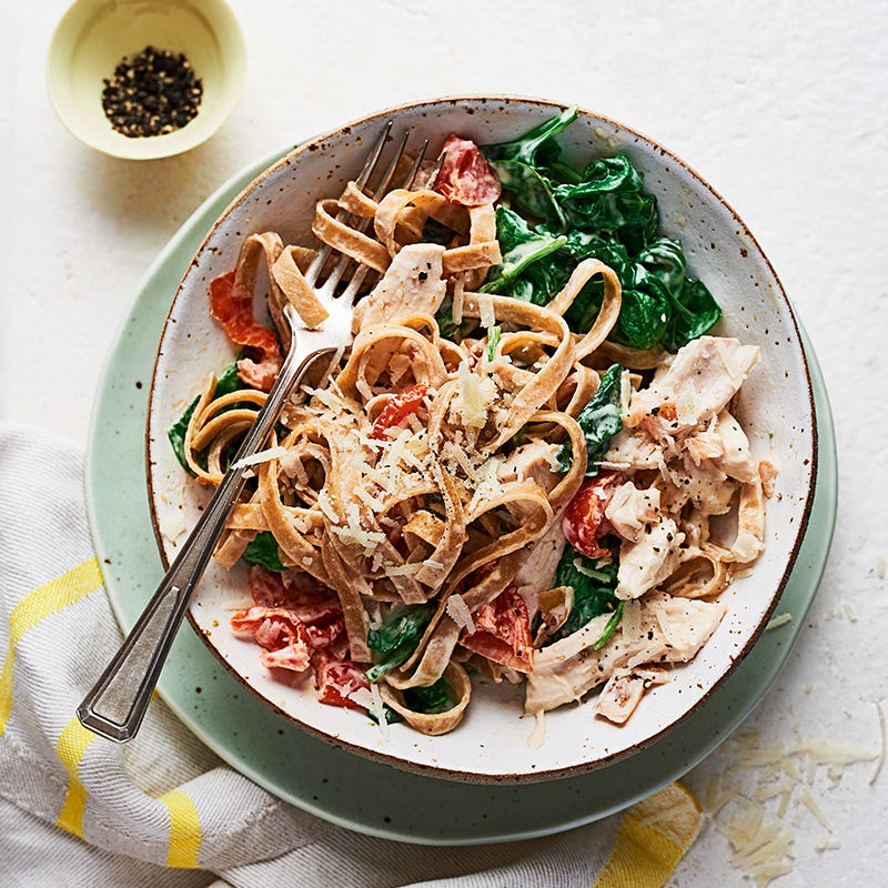 Photo of Leftover turkey pasta by WW