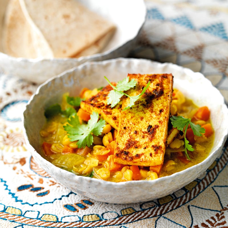 Photo of Yellow pea & tofu curry by WW