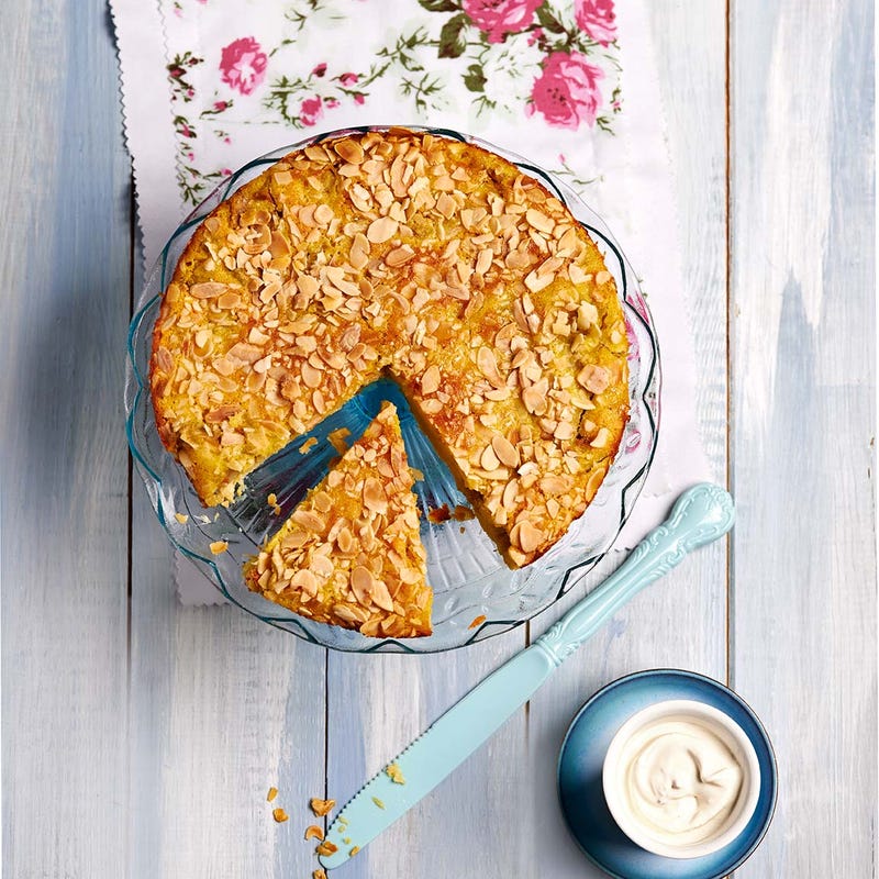 Photo of Almond & rhubarb cake by WW