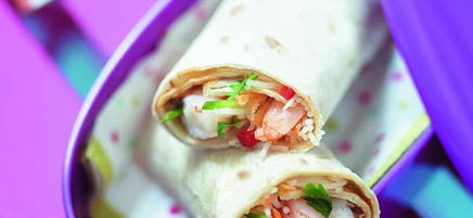 Prawn Noodle Wraps